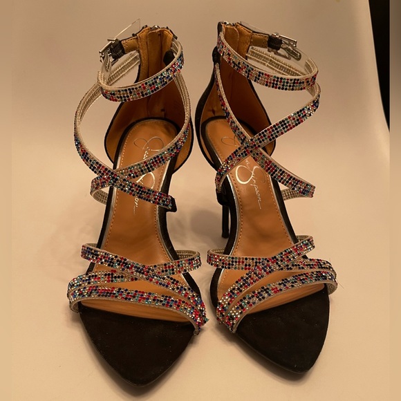 🦋Jessica Simpson Wylane Heels, Size 7.5M - Picture 3 of 7